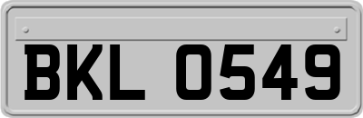 BKL0549