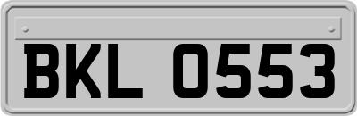 BKL0553