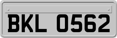 BKL0562