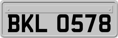 BKL0578