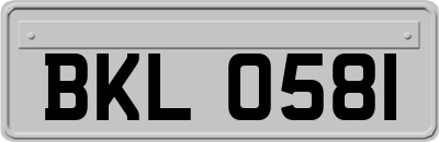 BKL0581