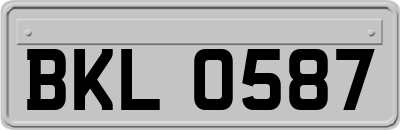 BKL0587