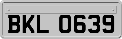 BKL0639
