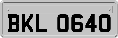 BKL0640
