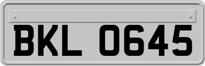 BKL0645