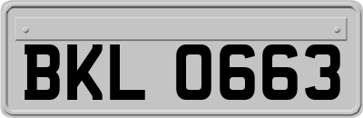 BKL0663