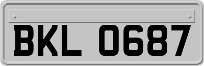 BKL0687