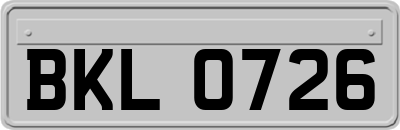 BKL0726