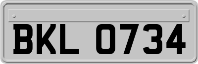 BKL0734