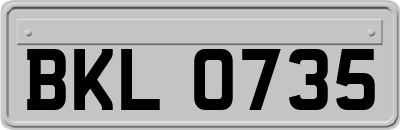 BKL0735