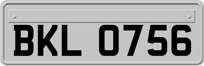BKL0756