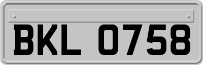 BKL0758