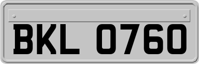 BKL0760