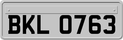 BKL0763