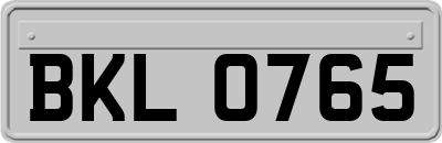 BKL0765