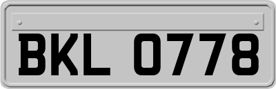 BKL0778