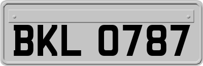 BKL0787