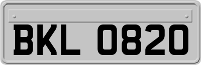 BKL0820