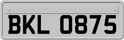 BKL0875