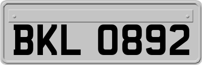 BKL0892