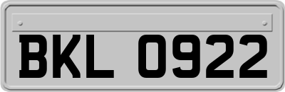 BKL0922