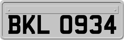 BKL0934