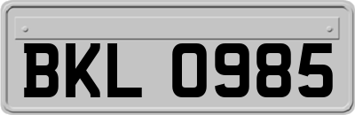 BKL0985