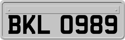BKL0989