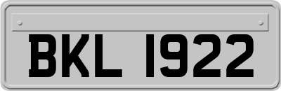 BKL1922