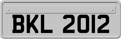 BKL2012
