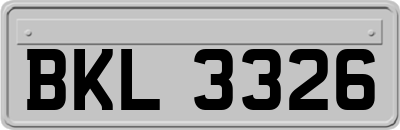 BKL3326