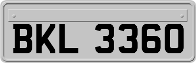 BKL3360