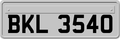 BKL3540