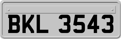 BKL3543