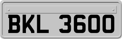 BKL3600