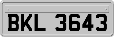 BKL3643