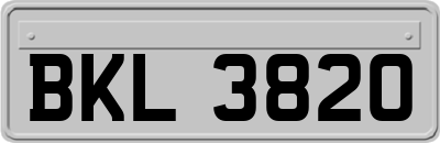 BKL3820