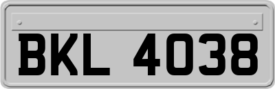 BKL4038