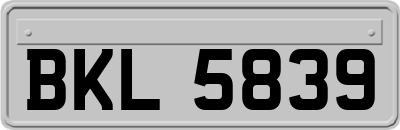 BKL5839