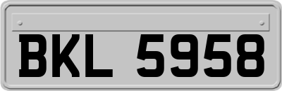BKL5958