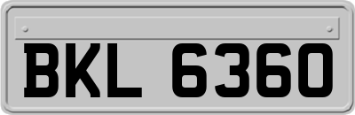 BKL6360