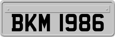 BKM1986