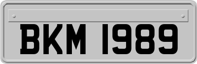 BKM1989