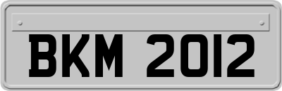 BKM2012