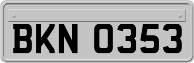 BKN0353