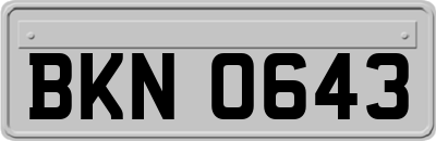 BKN0643
