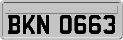 BKN0663