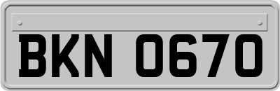 BKN0670
