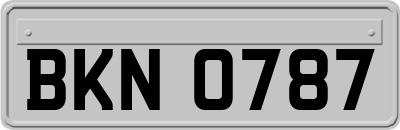 BKN0787