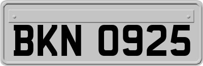 BKN0925